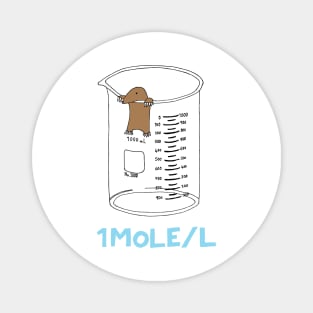 Chemistry 1 Mole per Litre Magnet